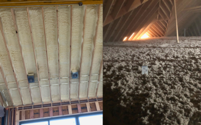 Spray Foam Insulation vs. Cellulose Insulation