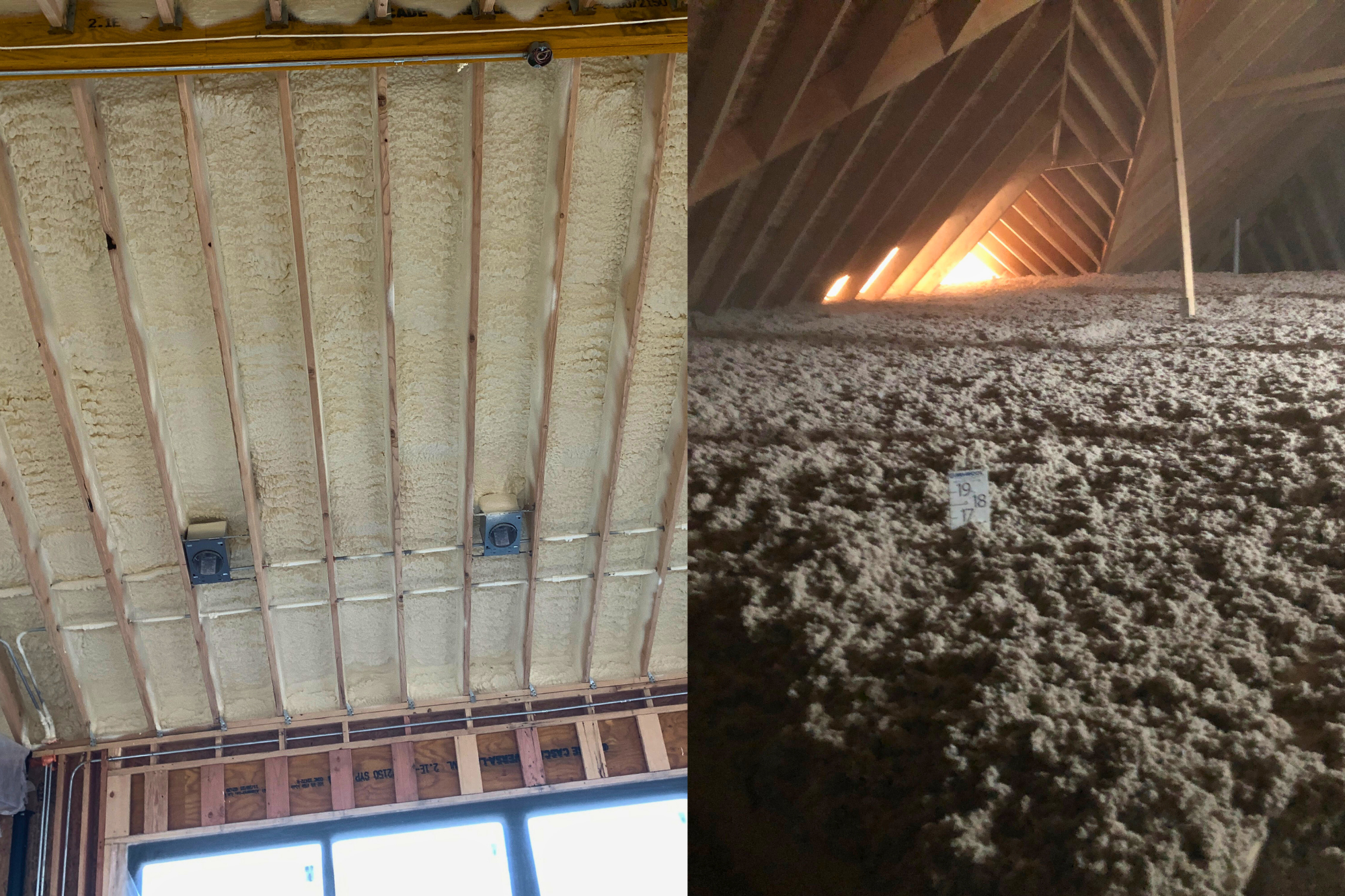 Spray Foam Insulation vs. Cellulose Insulation